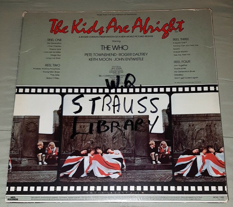 The Who The Kids Are Alright 2 LP set 1979 MCA Records MCA2-6899 w inner sleeves gallery