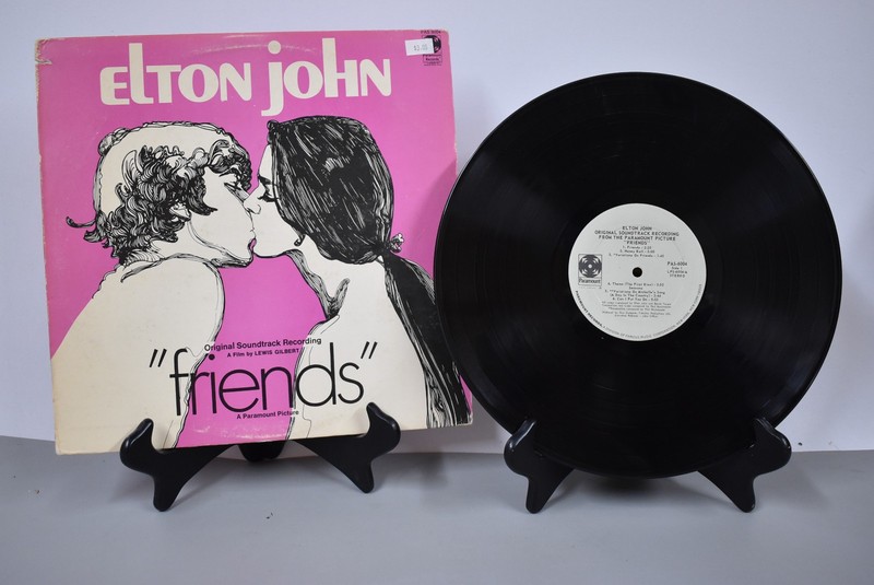 ELTON JOHN FRIENDS SOUNDTRA PAS-6004 LP VINYL RECORD VG+
