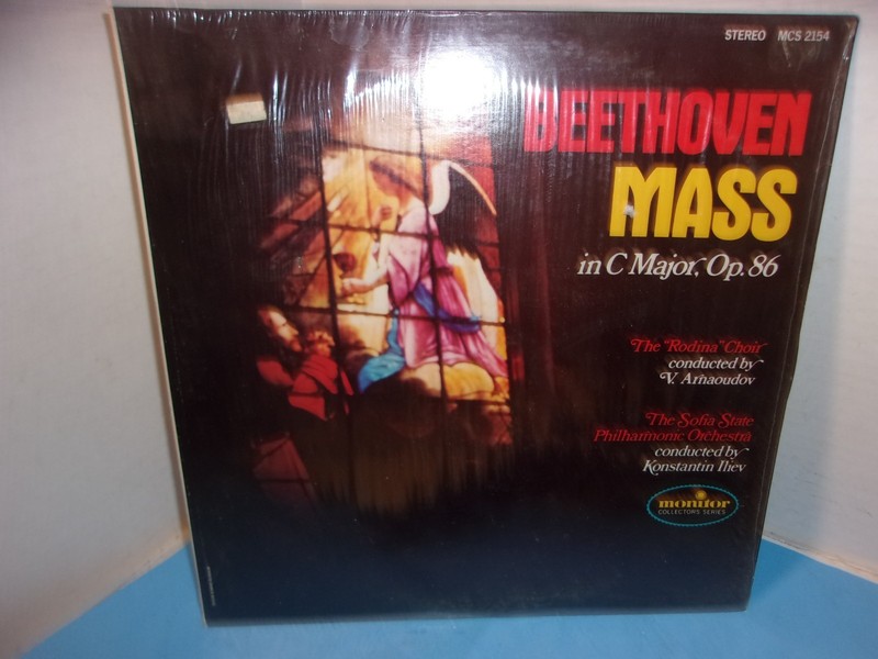 Beethoven / Sofia Philharmonic Orchestra Mass In C Major Op. 86 VINYL Record