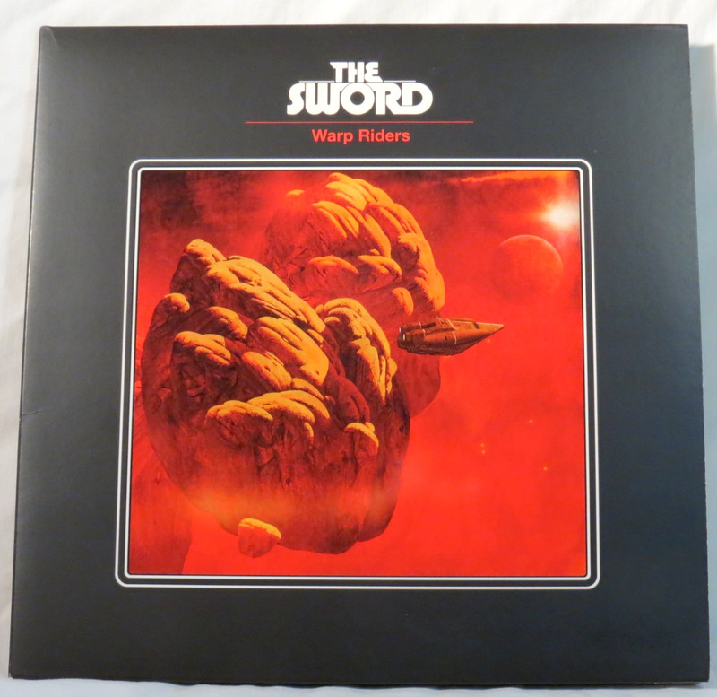 THE SWORD ‎– Warp Riders 2010 1st US standard issue black LP – NM
