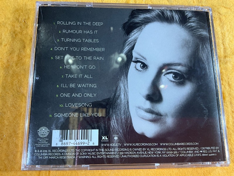 I12-61 ADELE 21 - 2011 - COLUMBIA 8869744699-2 - CD - ROCK / POP gallery
