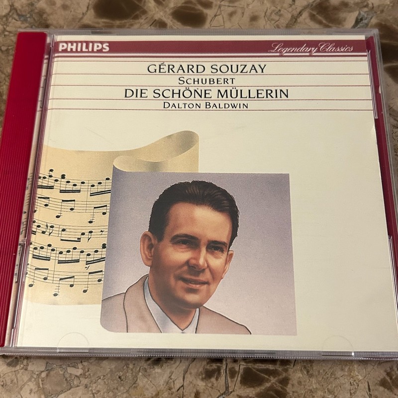 Franz Schubert CD Gerard Souzay Die Schone Mullerin Dalton Baldwin PDO 1st press