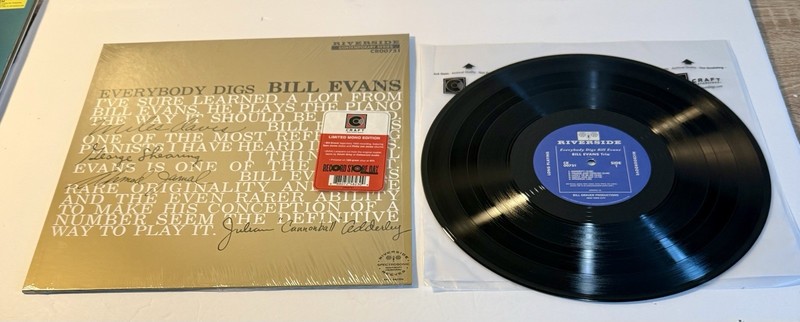 BILL EVANS TRIO Everybody Digs Bill Ltd edition Mono 180 Gram LP RSD Reissue