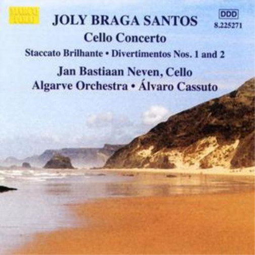 Joly Braga Santos Cello Concerto (Cassuto, Algarve Orchestra, Neven) (CD) Album