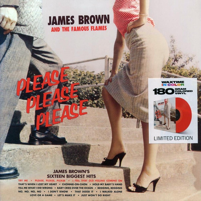 James Brown & The Famous Flames – Please, Please, Please(red) [New Vinyl LP]