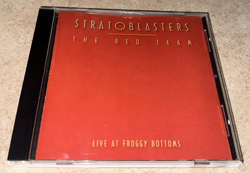 Stratoblasters – The Red Team Live At Froggy Bottoms CD Rare OOP