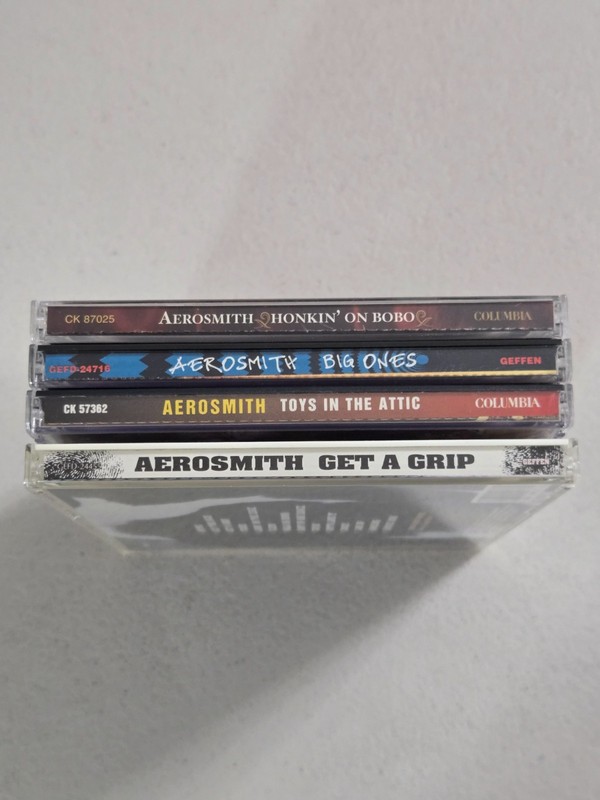 AEROSMITH CD Lot of 4 - Big Ones, Toys In The Attic & More - Classic Rock gallery