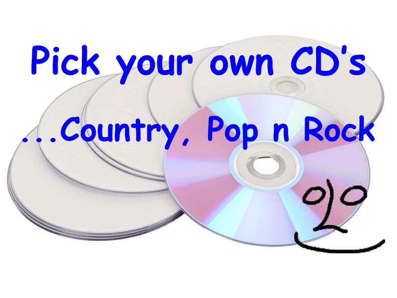 Buy 3 Get 4th FREE Country, Pop n Rock CD Lot You Pick Choose Titles in Cart
