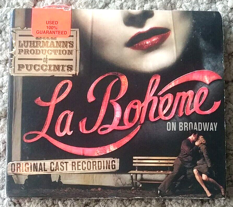 Baz Luhrmann’s La Boheme: Original Broadway Cast [CD 2002 Bazmark]