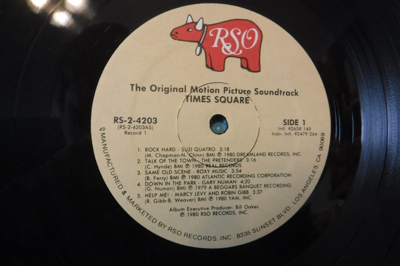 Times Square, Original Motion Picture Soundtrack, 1980 RSO RS-2-4203, 49 2LPs gallery