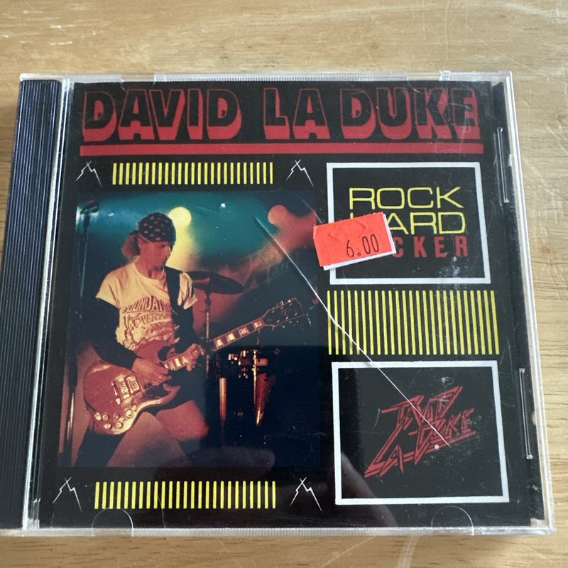 David La Duke – Rock Hard Rocker Hard to Find 1993 Punk/Hardcore CD G3