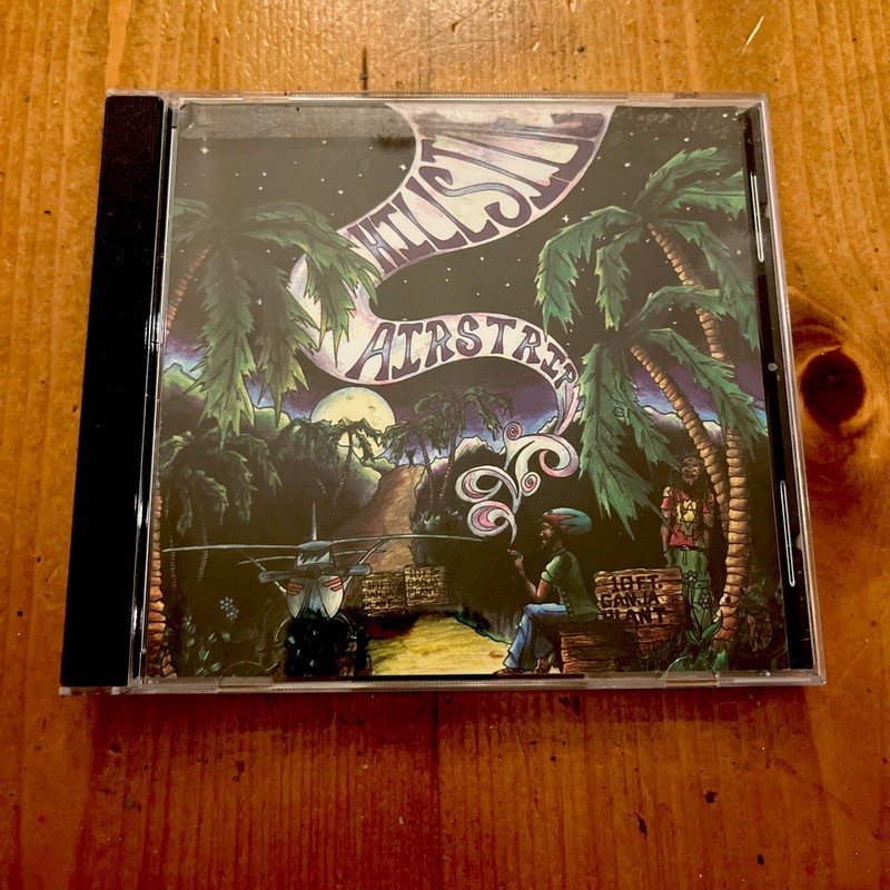 Hillside Airstrip 10 Ft. Ganja Plant CD 2001 Reggae Dub Ska ROIR Reachout Record