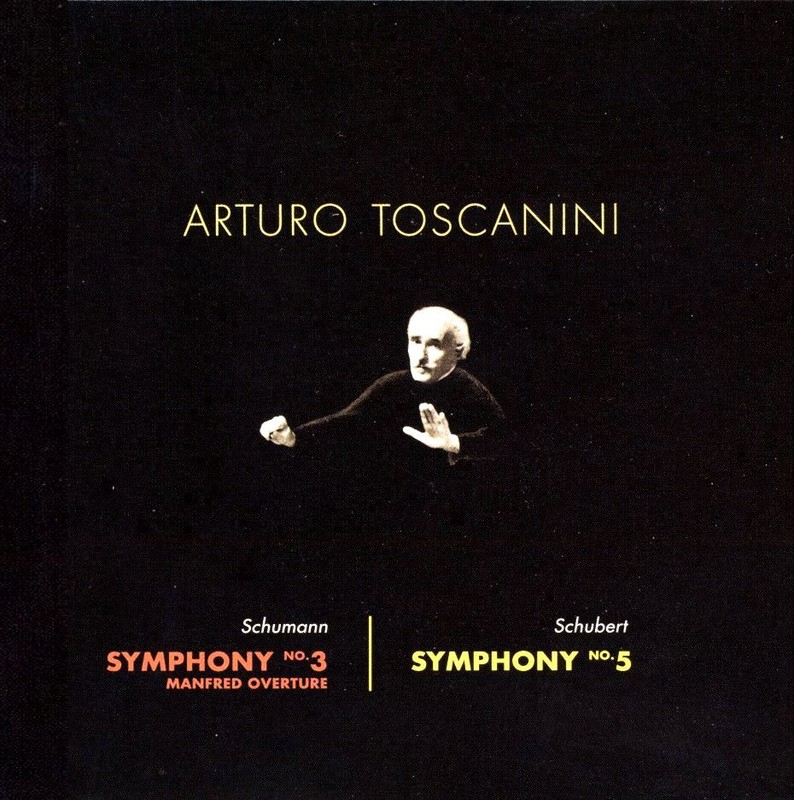 SCHUMANN Sym No.3, SCHUBERT Sym No.5 / Arturo Toscanini NBC (BMG Japan CD, 1998)