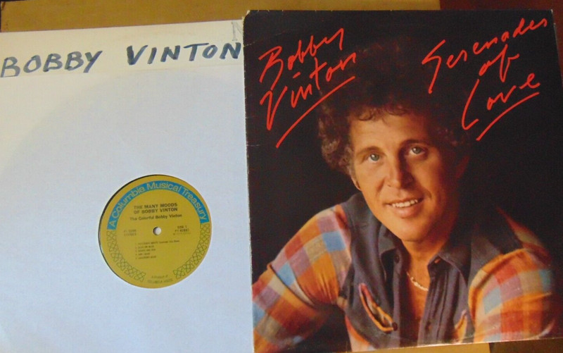 33RPM 2 Bobby Vinton LPs - Serenades of Love, E to E+ / Many Moods of, V V- gallery
