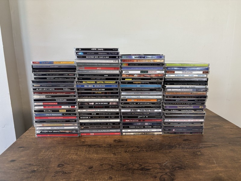 Huge Music CD Lot Of 89 Rap Hip Hop Rock R&B Alternative Pop 90s 80s 70s 2000s