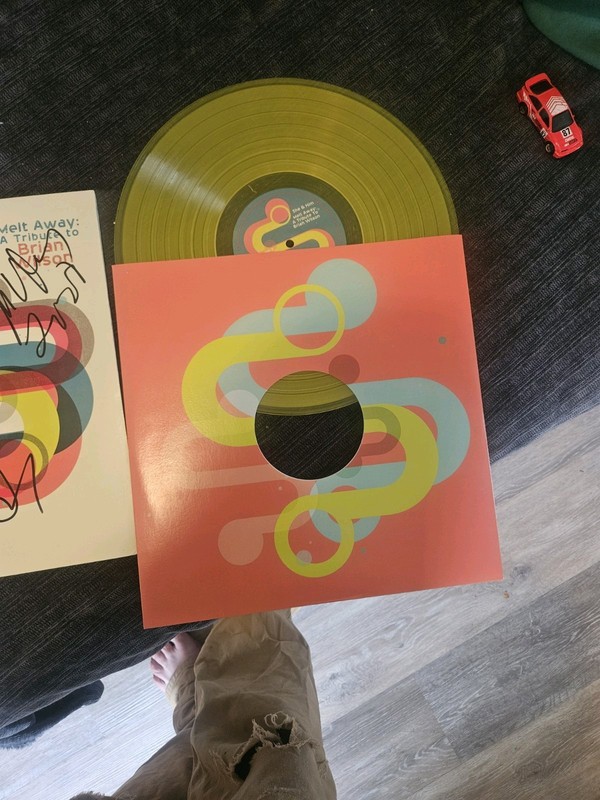 Zooey Deschanel and M. Ward Signed vinyl gallery