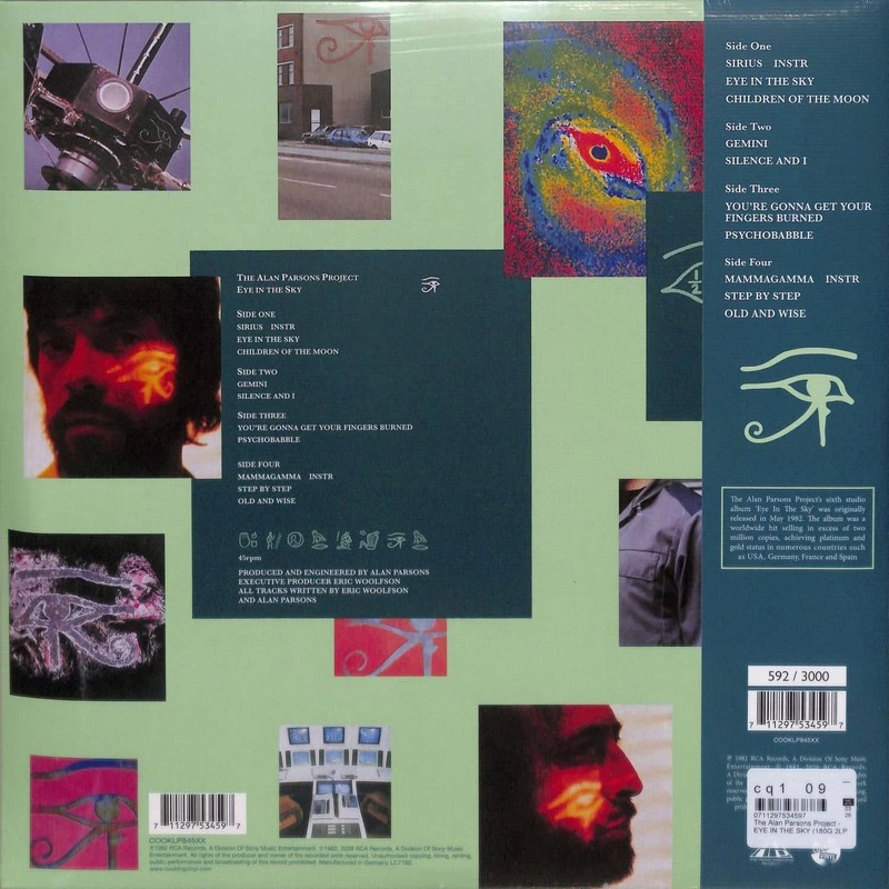 The Alan Parsons Project Eye in the Sky Half Speed Master 2026 2 LP Vinyl gallery