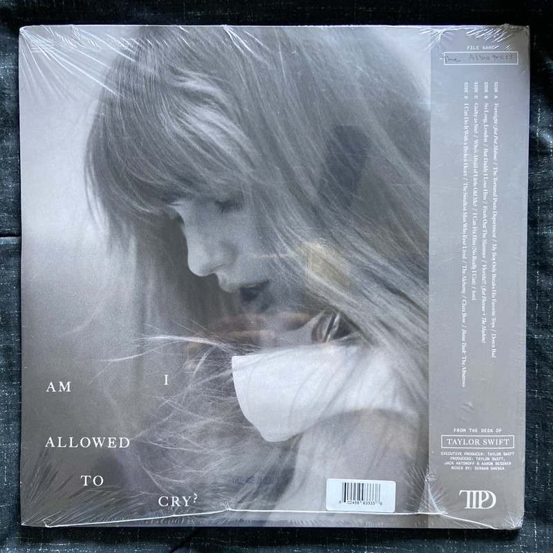 TAYLOR SWIFT Tortured Poets Department ALBATROSS (2LP, 2024) NEW Cover Damage gallery