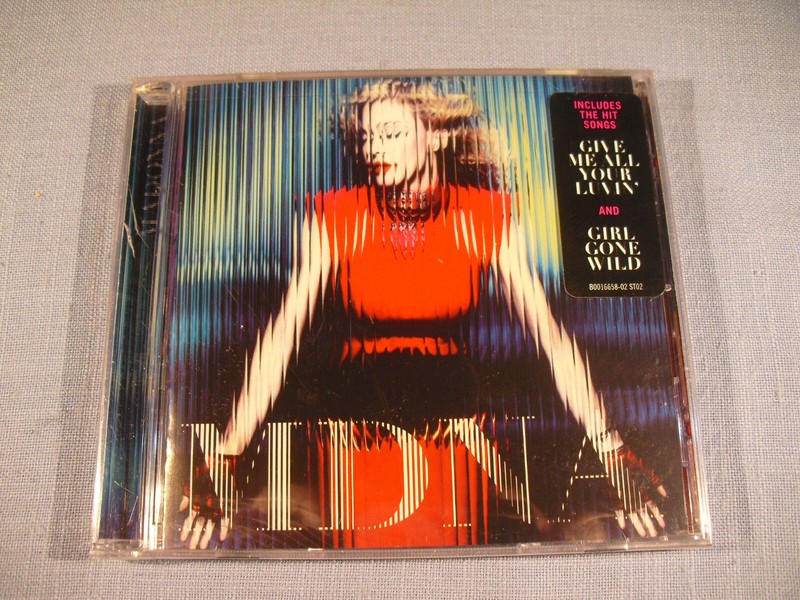 NEW & Sealed Madonna – MDNA CD 11 songs with Hype sticker