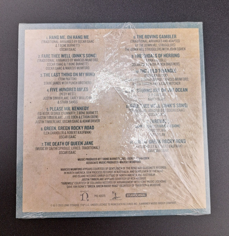 FYC CD Academy Screener : "Inside Llewyn Davis" Soundtrack (SEALED) gallery
