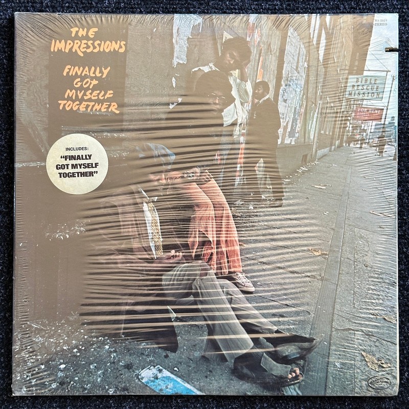 Sealed The Impressions Finally Got Myself Together Vinyl LP 1974 Curtom Records