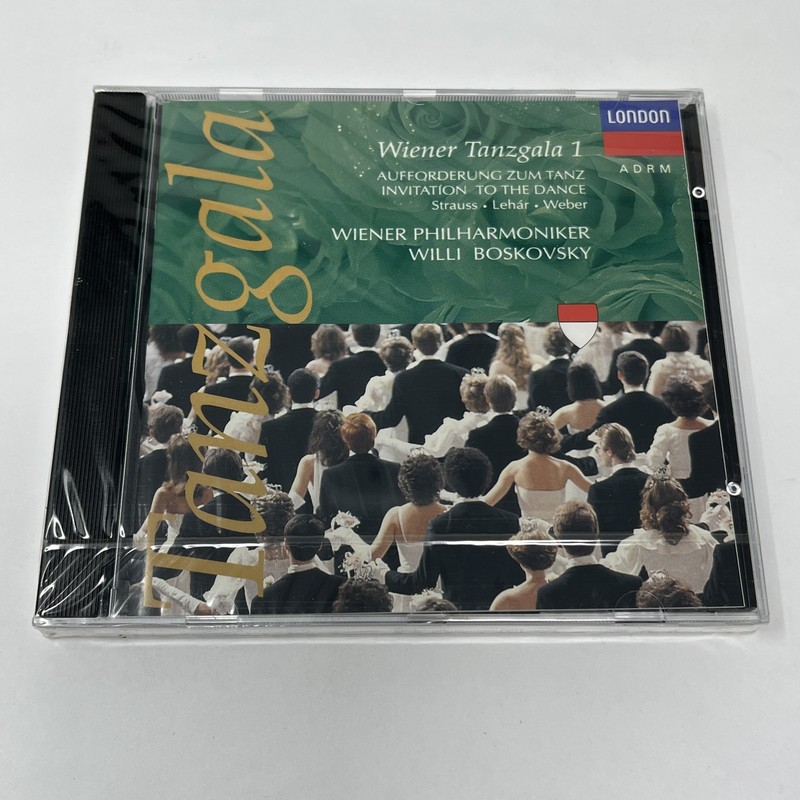 Wiener Tanzgala 1 – Wiener Philharmoniker, Willi Boskovsky CD SEALED London