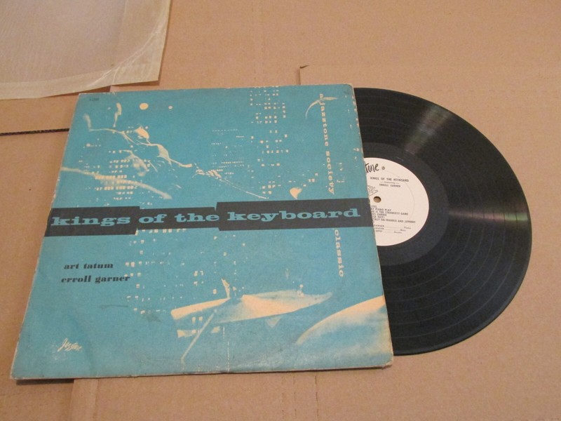 Art Tatum & Erroll Garner-Kings Of The Keyboard~Original LP~VG Vinyl/G+ Jacket!