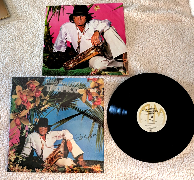 Gato Barbieri: Tropico (strong VG 1978 A&M, US LP) SHRINK BLURB LATIN JAZZ NICE!