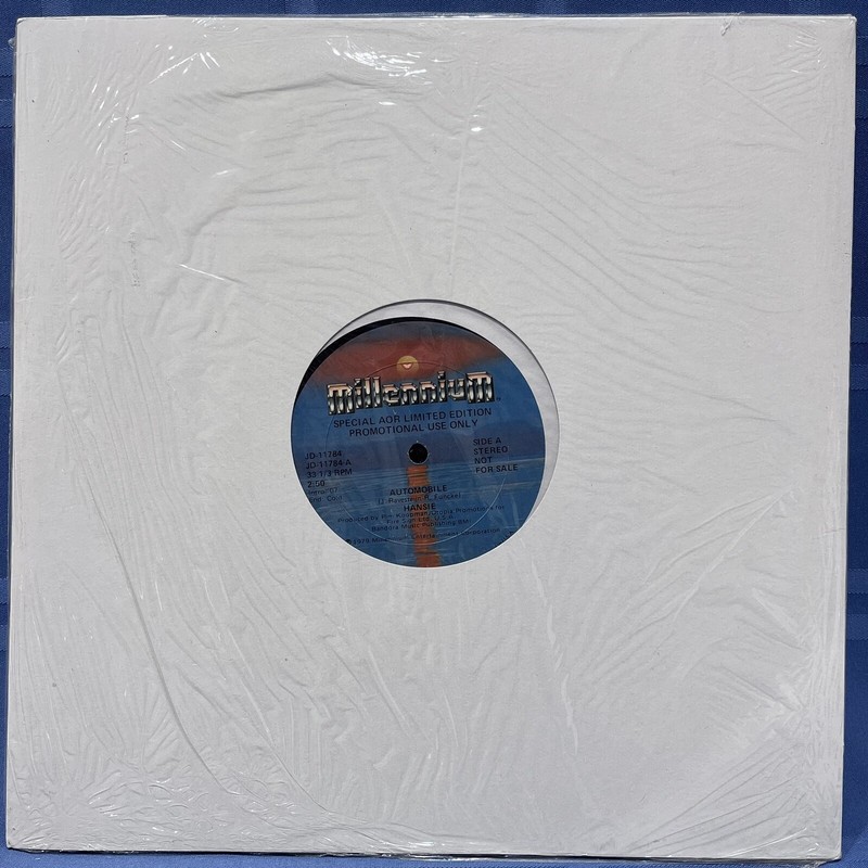 Hansie “Automobile / Lovely Love” Rare SEALED PROMO 1979 Vinyl 12” Single