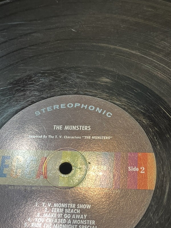 The Munsters Vinyl Lp DL 74588 Original Ultrasonic Clean TESTED - 2 SKIPS G/NA gallery