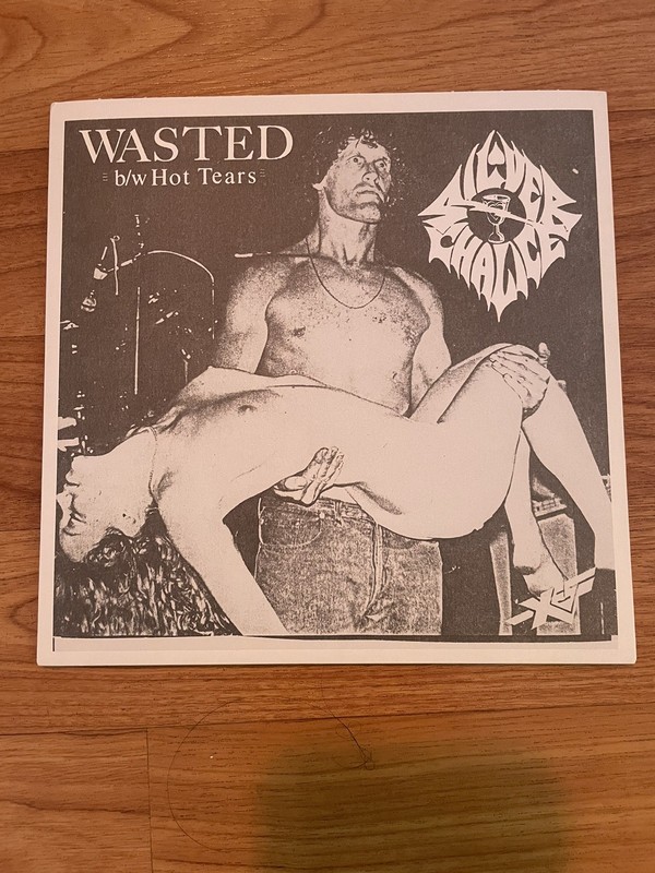 Silver Chalice Wasted 1979 7” punk Kbd munster