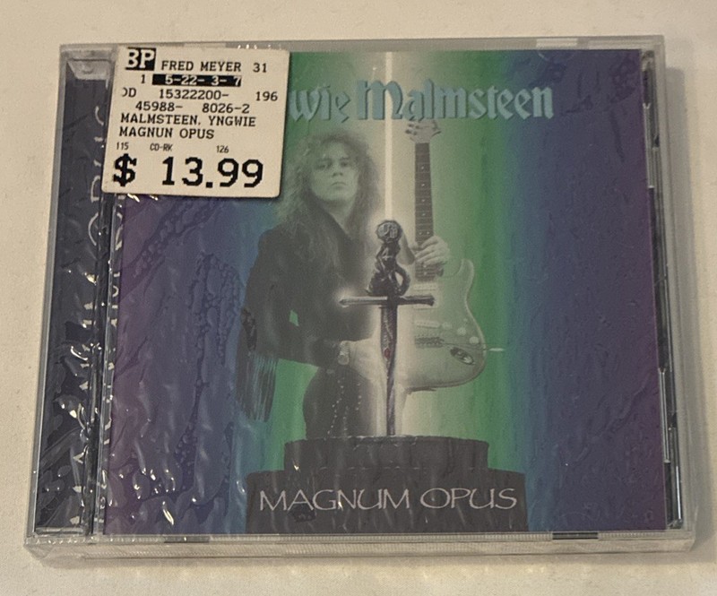 Yngwie Malmsteen – Magnum Opus CD – SEALED