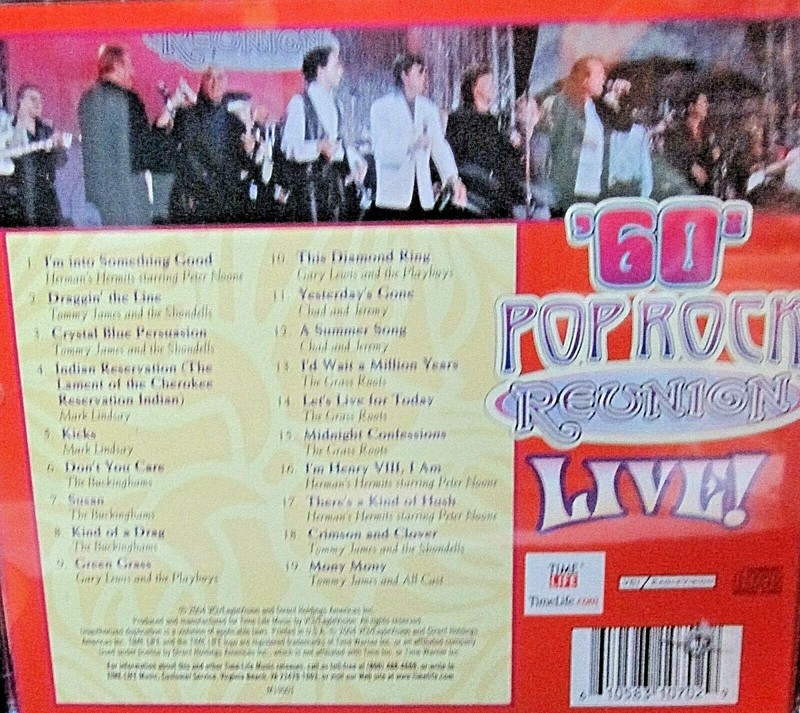 60'S POP ROCK LIVE REUNION Wholesale LOT 5 CDS ,GRASS ROOTS,,HERMAN HERMITS, gallery