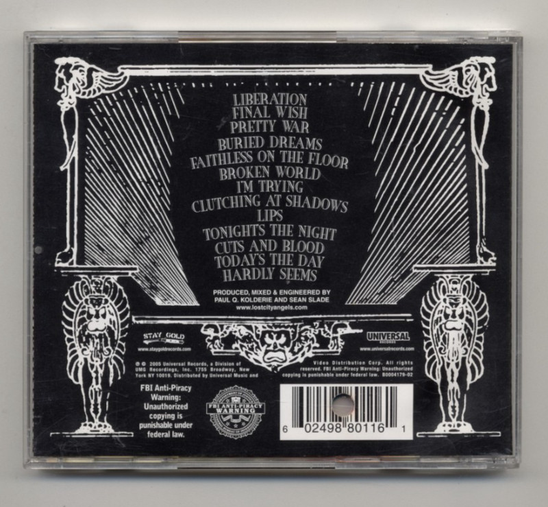 LOST CITY ANGELS - Broken World / CD [Hole Punch] 2005 Universal B0004179-02 gallery