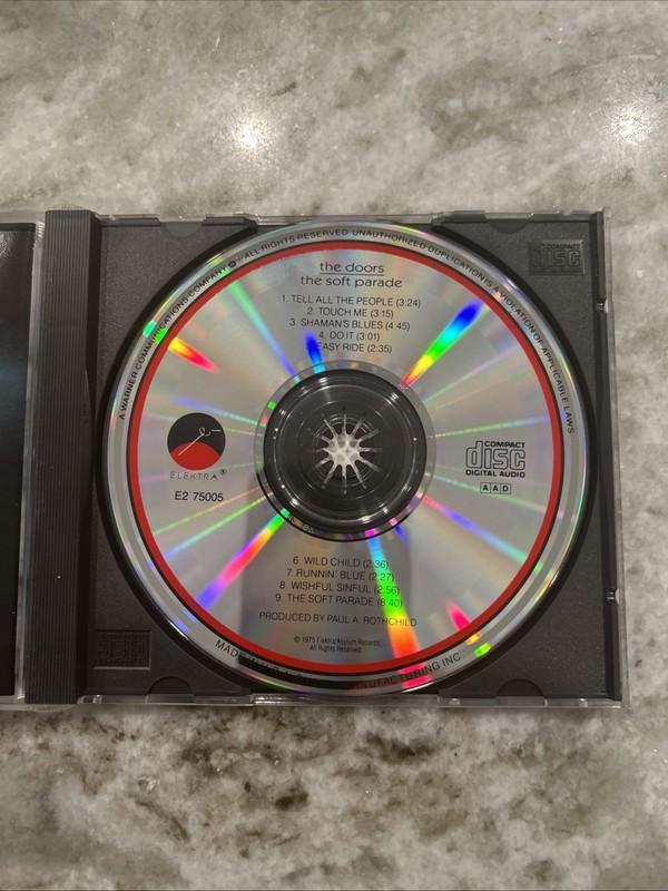 The Soft Parade by The Doors (CD, May-1988, Elektra (Label) CD MINT gallery