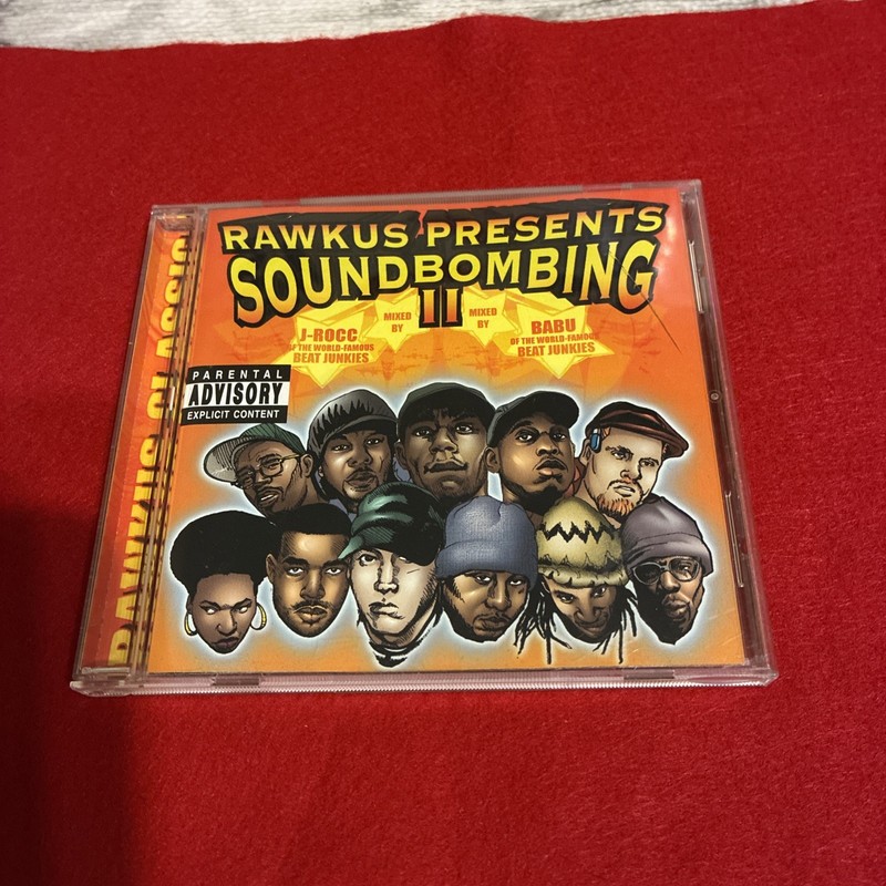 Rawkus Presents – Soundbombing, Vol. 2 (Parental Advisory, 1999) CD Beat Junkies