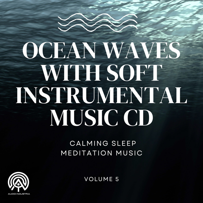 OCEAN WAVES WITH SOFT INSTRUMENTAL MUSIC CD – Calming Sleep Meditation