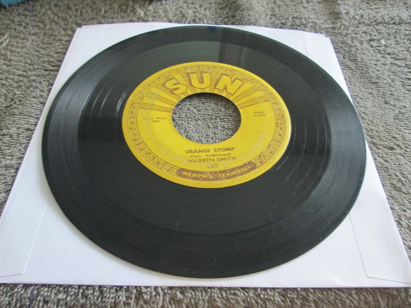 WARREN SMITH- BLACK JACK DAVID- UBANGI STOMP-ORIG SUN 250 -45-HEAR