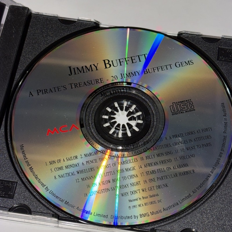 Pirate's Treasure: Best of (Aus) by Jimmy Buffett (CD, 1999) gallery