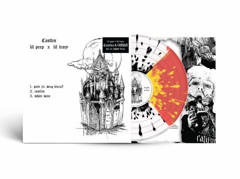 Lil Peep x Lil Tracy CASTLES I&II (Vinyl) 12″ Album Colored EP- Sealed