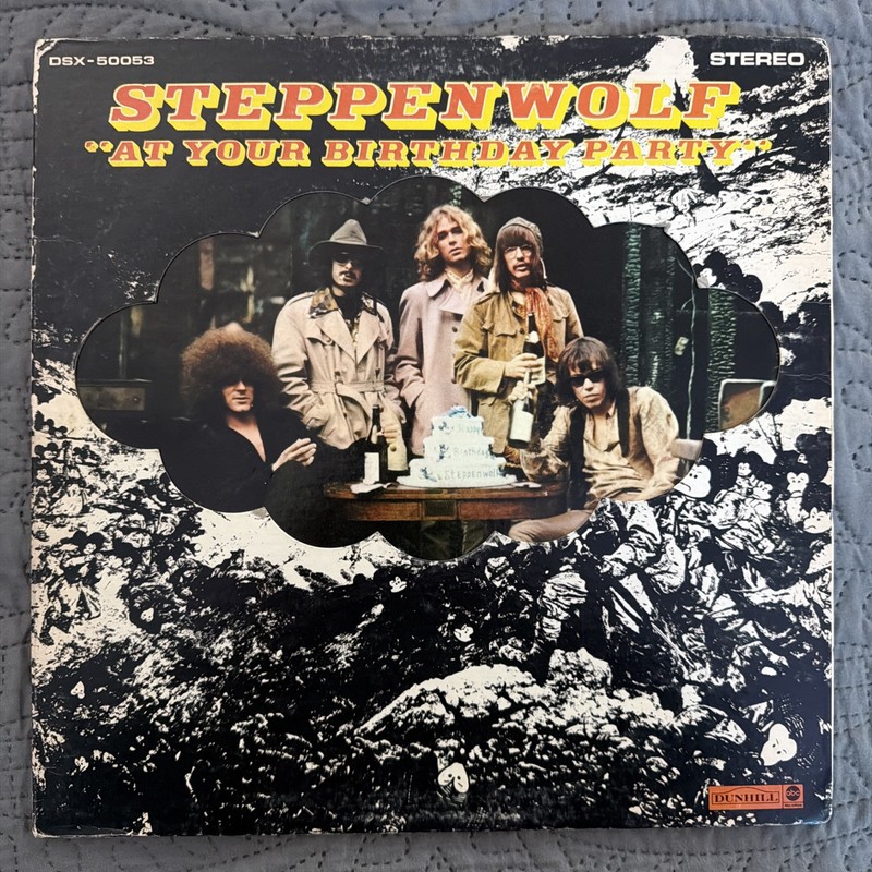 Steppenwolf – At Your Birthday Party (ABC/Dunhill – DS-50053) Die Cut 1969 VG/VG