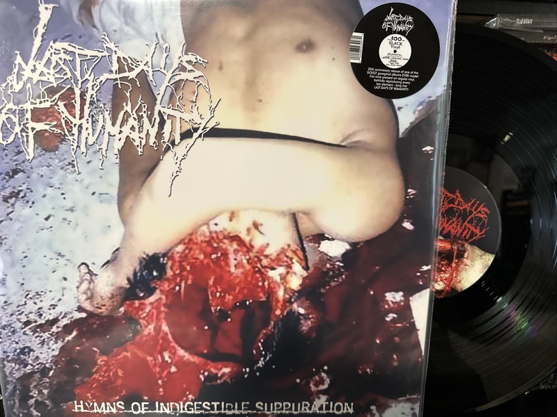 Last Days Of Humanity – Hymns Of Indigestible Suppuration LP 2023 [Black Vinyl]