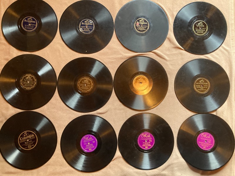 78 RPM Records Pick Your Lot of 10 Choose from over 100 Records