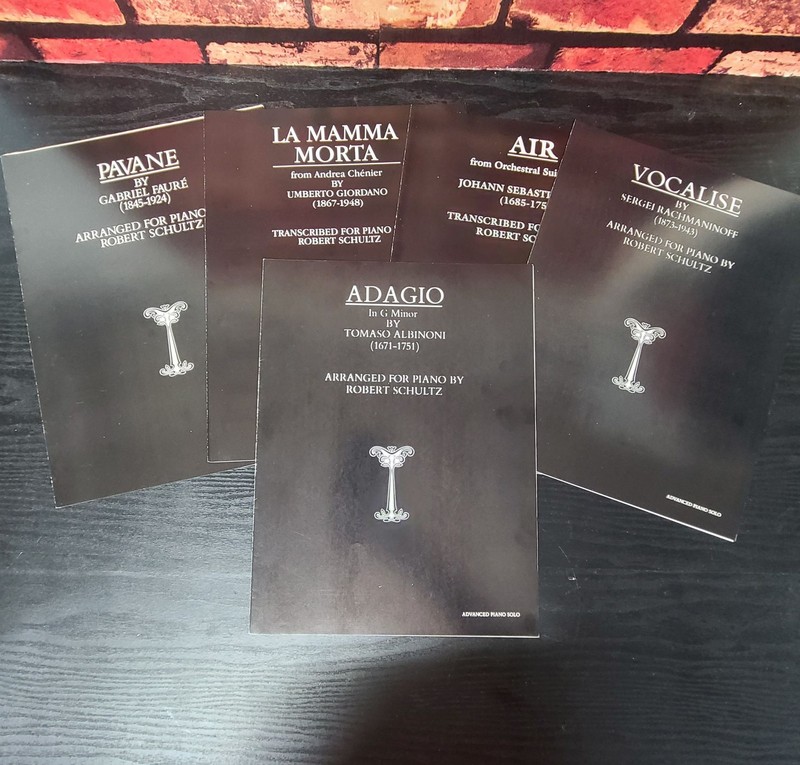 Piano Arrangements Orchestral Works Adagio Pavane Air Vocalise La Mamma Morta