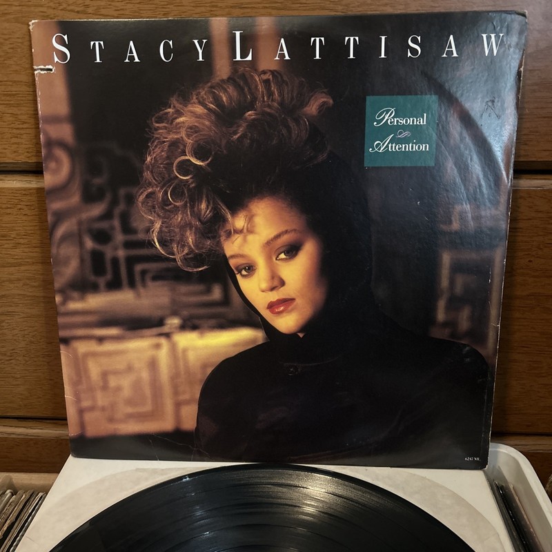 STACY LATTISAW Personal Attention LP US 1988 Funk SOUL Electronic MOTOWN Vg+