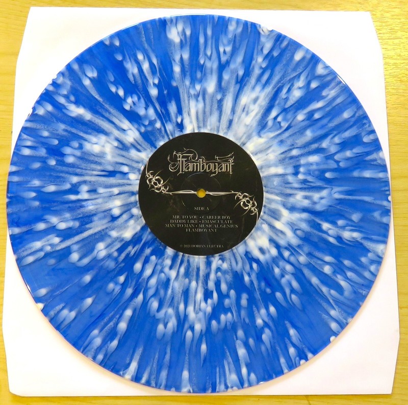 DORIAN ELECTRA FLAMBOYANT BLUE & WHITE VINYL DELUXE EDITION LP NEW & SEALED !!! gallery