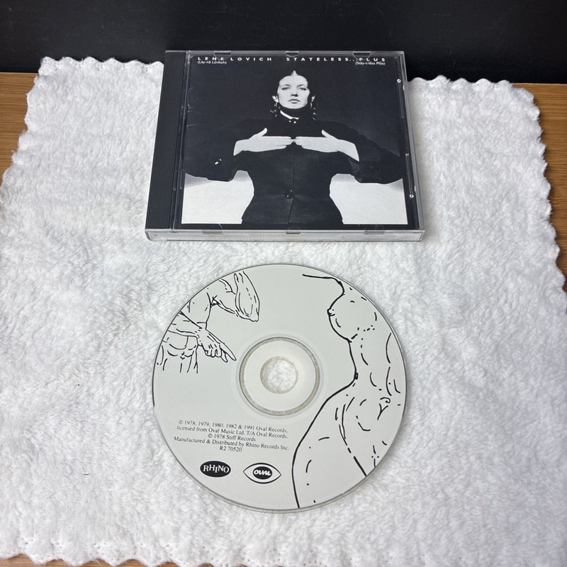 Lene Lovich Stateless… Plus (CD, 1991) Oval Rhino Records [R2 70520] Tested