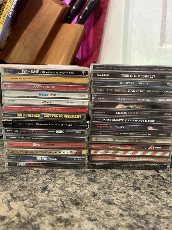 Lot of ~29 Early 2000s Hip Hop & R&B CDs – Kanye, Ludacris, + More– AS-IS