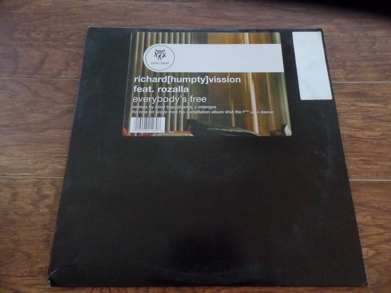 Richard Humpty – Vission Rozalla Everybody’s Free 12″ Vinyl Single Record EX
