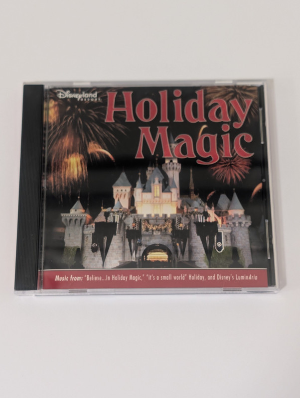 Disneyland Resort Holiday Magic Album CD 2001 Disney Buena Vista Records